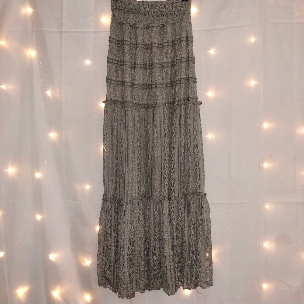 High waisted Maxi Skirt